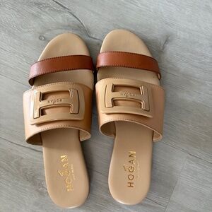 Brand new Hogan flats, sz 37.5 IT, 7.5 US